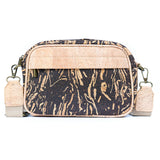 Men's Cork and Coffee Grounds Crossbody Bag BAG-2343