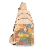 Cork Sling Bag – Unisex Crossbody Bag in Natural Cork