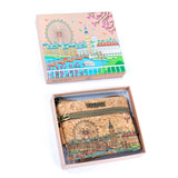 The City Traveler: Cork Coin Purse with Global Flair