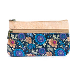 Dual Zip Cork Mini Wallet