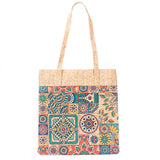 Mandala Magic Cork Tote Bag