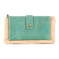 Cork Wallet with Card Slots & Coin Pocket