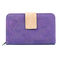 Medium-Sized Women’s Cork Wallet – RFID Protected