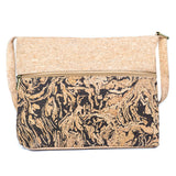 Women's cork crossbody bag - Portuguese pattern