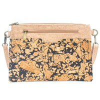 Cork and Coffee Bean Crossbody Bag and Clutch BAG-2290