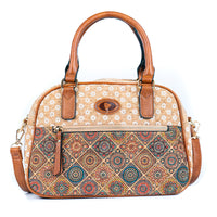 Printed Cork Women’s Handbag BAGD-579