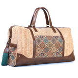 Urban Explorer: Cork Duffel Bag with Print