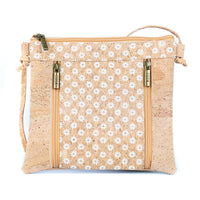 Cork Crossbody Bag with Unique Patterns