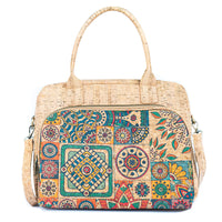 Mandala Magic: Cork Briefcase for the Modern Woman