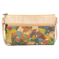 Cork Crossbody Bag Shoulder Purse – BAGP-320 | Eco-Friendly Lightweight Cork Purse