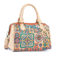 Printed Cork Ladies' Bucket Bag BAGD-573