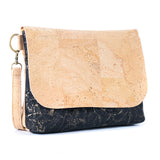 Cork Crossbody Shoulder Bag – Vegan Leather Purse