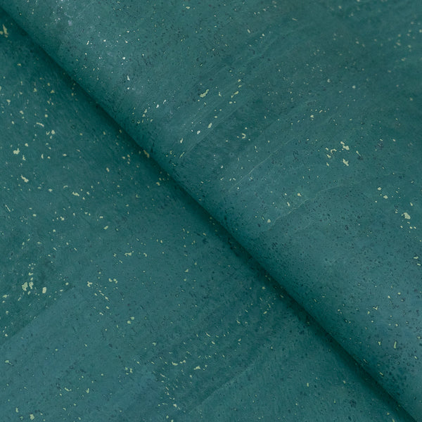 Blue  Cork fabric COF-618