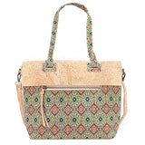 Printed Cork Women's Tote Bag BAGD-567