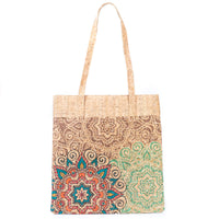 Mandala Magic Cork Tote Bag