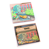 The City Traveler: Cork Coin Purse with Global Flair