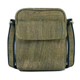 Men’s Small Cork Messenger Bag – Waterproof Crossbody Shoulder Bag