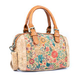 Mini Crossbody & Handheld Cork Bag with Removable Strap