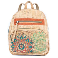 Printed Cork Women's Backpack BAGD-574