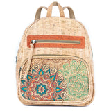 Printed Cork Women's Backpack BAGD-574