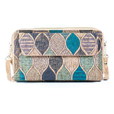 Women's Horizontal Cork Phone Bag