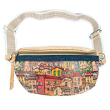 Cork Fanny Pack – Mandala Pattern BAGD-609