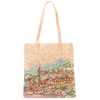 Mandala Magic Cork Tote Bag