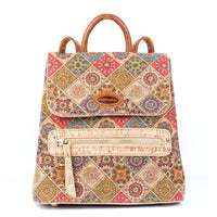 Printed Cork Women’s Backpack BAGD-577