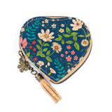 Heart-Shaped Cork Coin Purse with Tassel