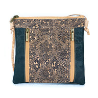 Cork Crossbody Bag with Unique Patterns