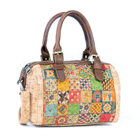 Mini Crossbody & Handheld Cork Bag with Removable Strap