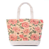 Small Cork Tote Handbag with Zipper BAG-2380