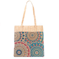 Mandala Magic Cork Tote Bag