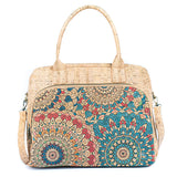 Mandala Magic: Cork Briefcase for the Modern Woman