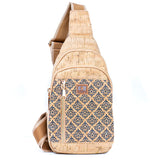 Printed Cork Women's Chest Bag Sling Bag BAGD-566