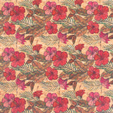 🌸 Floral Cork Fabric COF-321-A – Where Nature Meets Style! 🌿