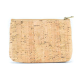 Sustainable Stash Spot: Double Zipper Cork Pouch