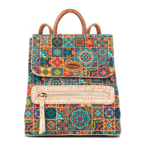 Printed Cork Women’s Backpack BAGD-577