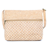 Natural Cork Women's Crossbody Bag: Eco-Chic