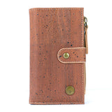 Chic Solid Color Cork Women's Wallet BAG-2350
