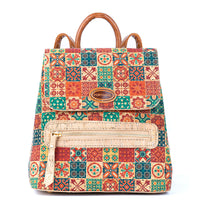 Printed Cork Women’s Backpack BAGD-577