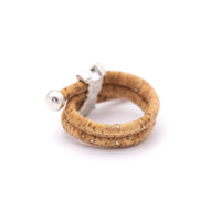 Dog Charm Cork Jewelry Set | Eco-Friendly