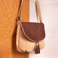 Elegant Cork Crossbody Bag