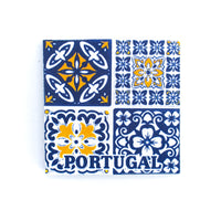 Portugal Souvenir Fridge Magnets - 3D Design, 5-Piece Set