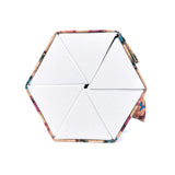 Cork Glasses Organizer 6-Slot Foldable Printed | Corkadia