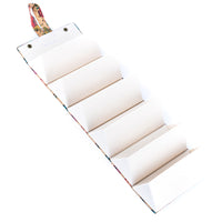 Cork Glasses Organizer 6-Slot Foldable Printed | Corkadia