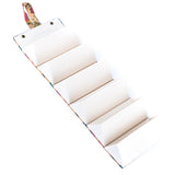 Cork Glasses Organizer 6-Slot Foldable Printed | Corkadia