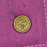 Chic Solid Color Cork Women's Wallet BAG-2350