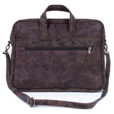 Professional Cork Laptop Bag - Vegan Briefcase with Shoulder Strap BAGP-034