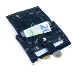 Natural Cork Small Wallet with Zipper Coin Pocket Bag-2233